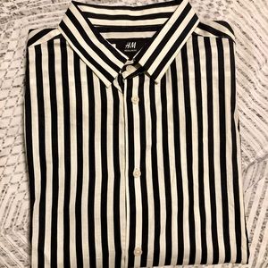 Men’s Striped H&M Button Down